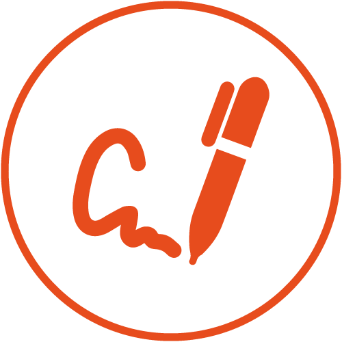 Copy Writing Icon