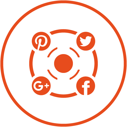 Social Media Advertising Icon